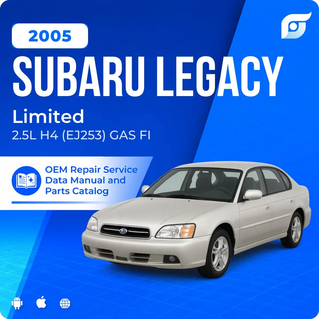 2005 Subaru Legacy Limited - OEM Repair Service Manual