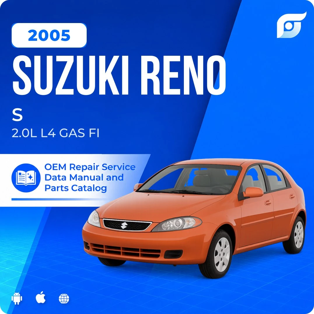 2005 Suzuki Reno S - OEM Repair Service Manual