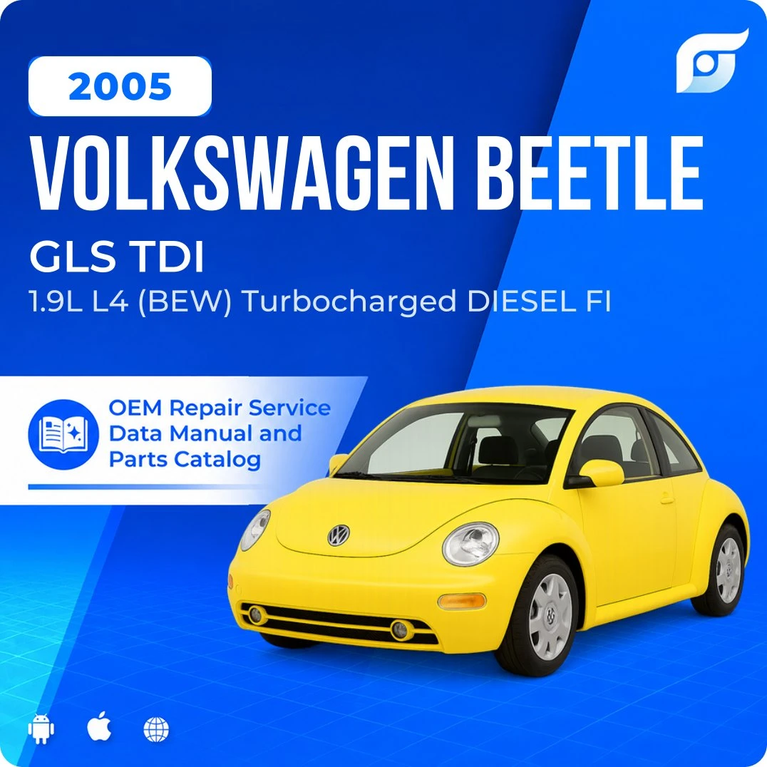 2005 Volkswagen Beetle GLS TDI - OEM Repair Service Manual