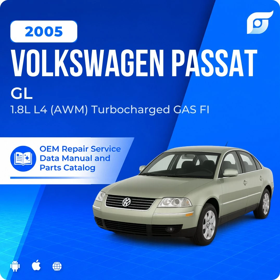 2005 Volkswagen Passat GL - OEM Repair Service Manual