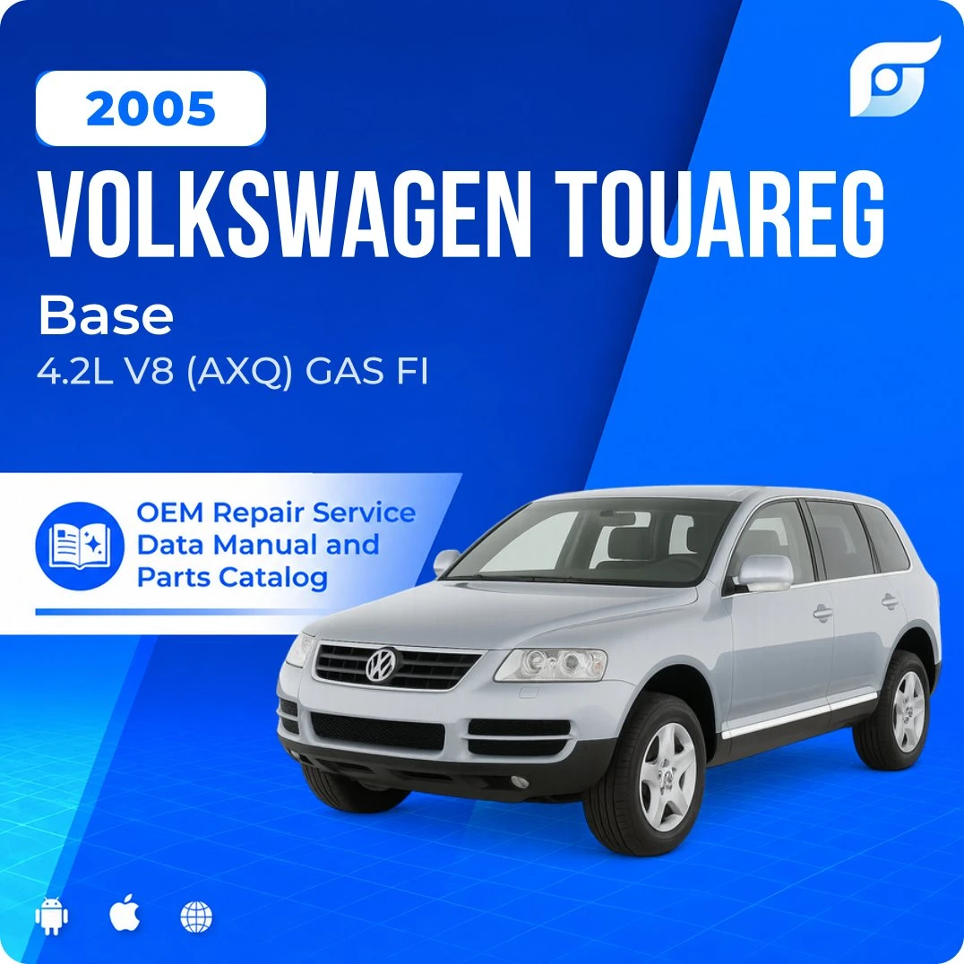 2005 Volkswagen Touareg Base - OEM Repair Service Manual
