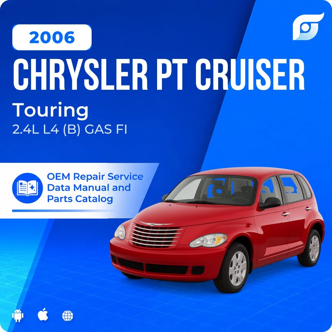 2006 Chrysler PT Cruiser Touring - OEM Repair Service Manual
