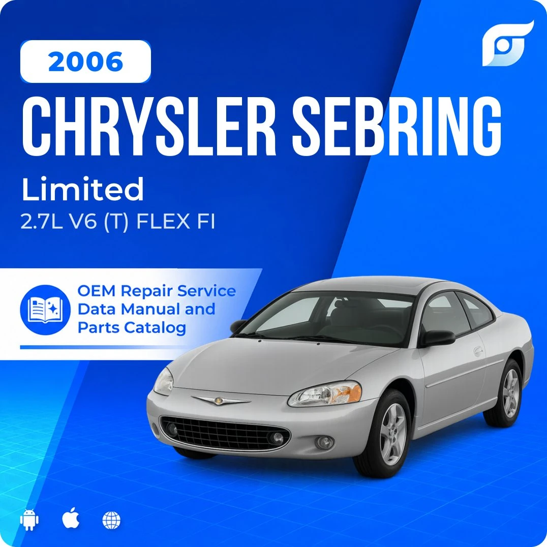 2006 Chrysler Sebring Limited - OEM Repair Service Manual