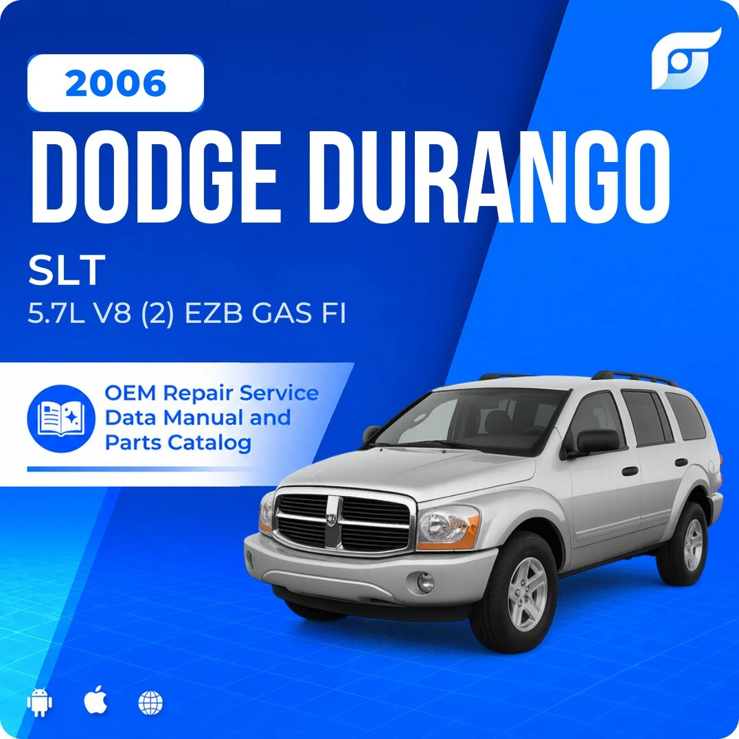 2006 Dodge Durango SLT - OEM Repair Service Manual