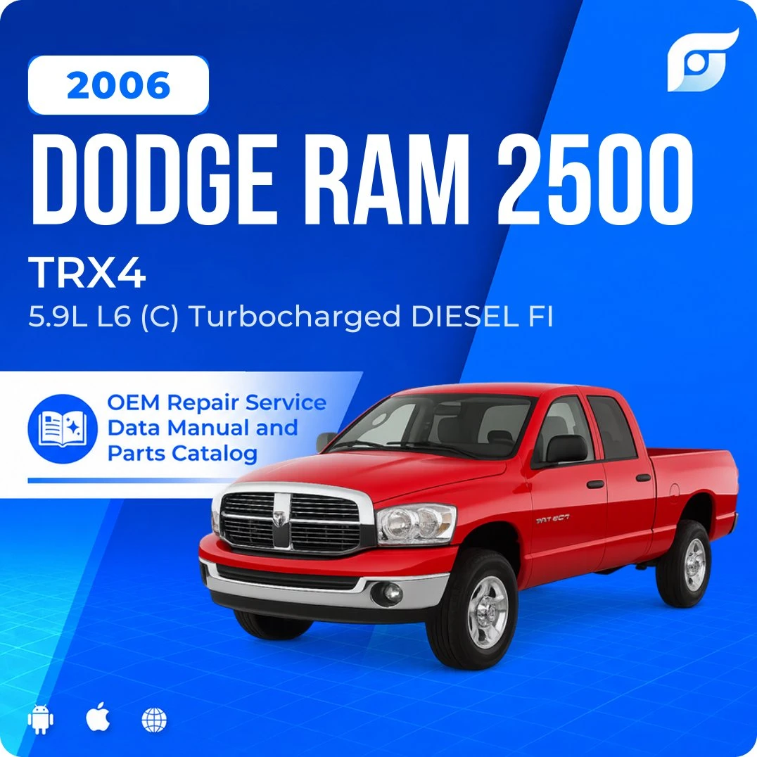 2006 Dodge Ram 2500 TRX4 - OEM Repair Service Manual
