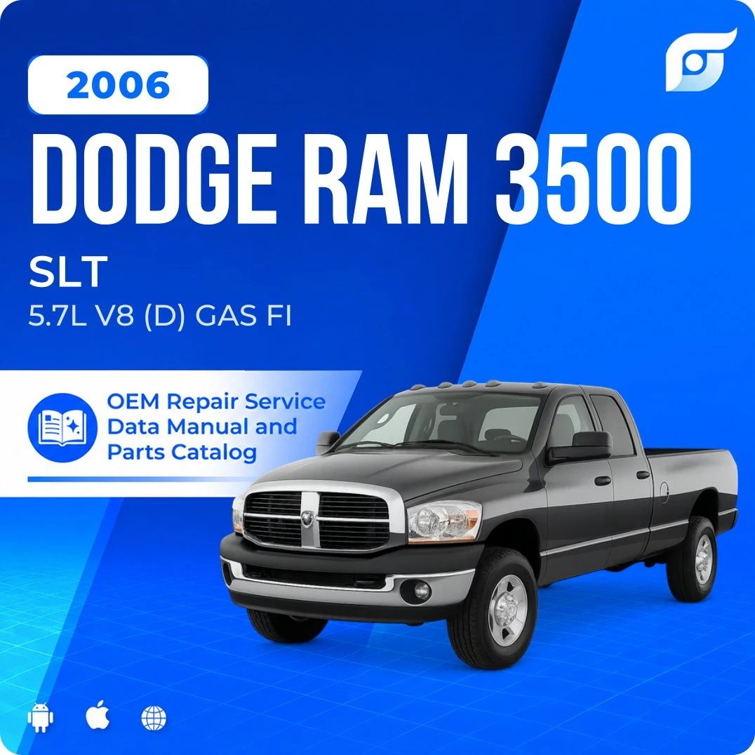2006 Dodge Ram 3500 SLT - OEM Repair Service Manual