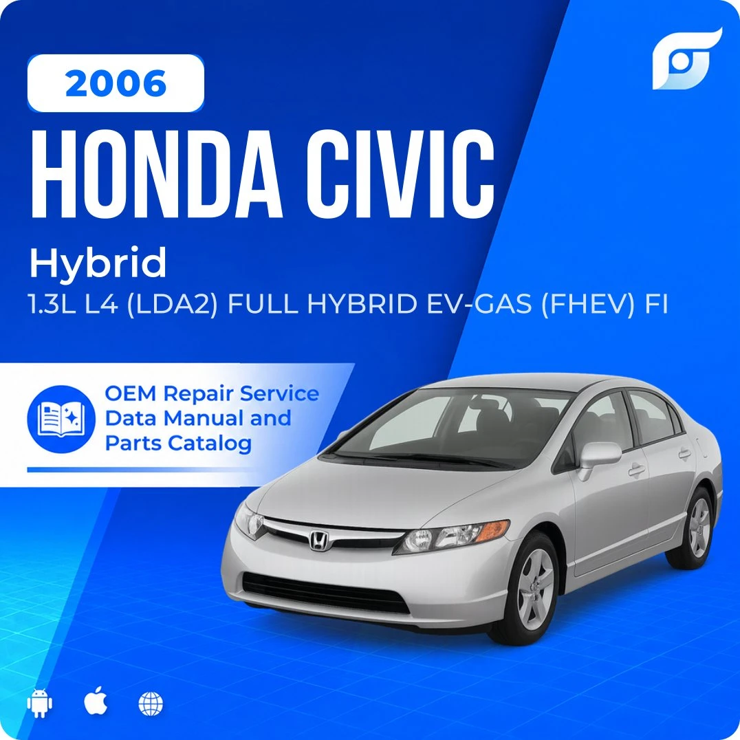 2006 Honda Civic Hybrid - OEM Repair Service Manual