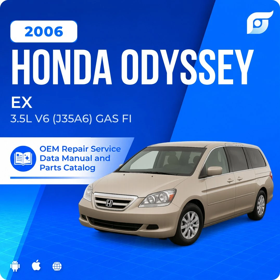 2006 Honda Odyssey EX - OEM Repair Service Manual