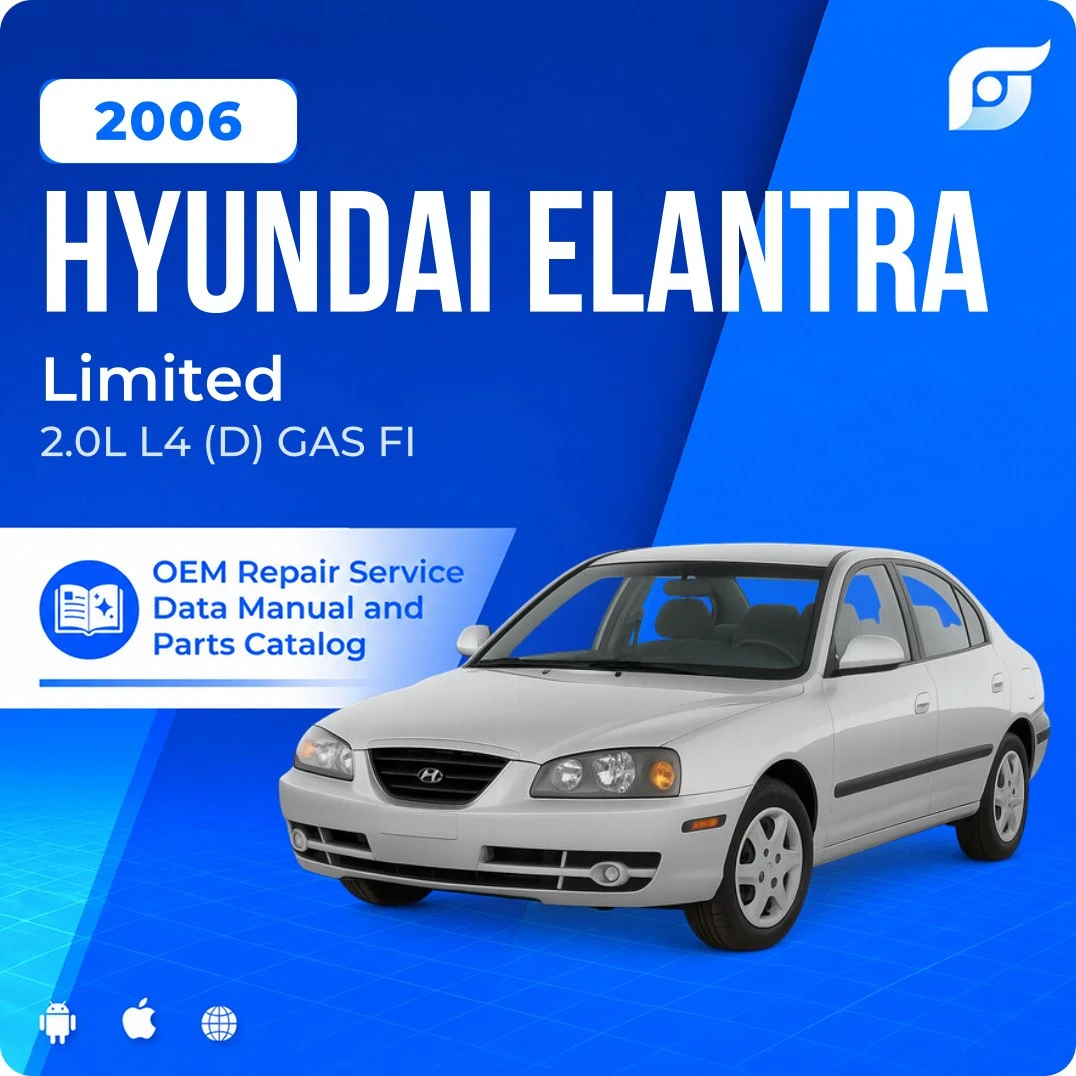2006 Hyundai Elantra Limited - OEM Repair Service Manual