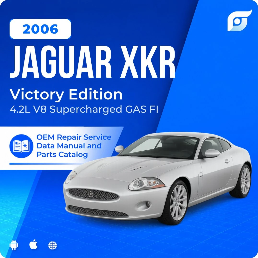 2006 Jaguar XKR Victory Edition - OEM Repair Service Manual