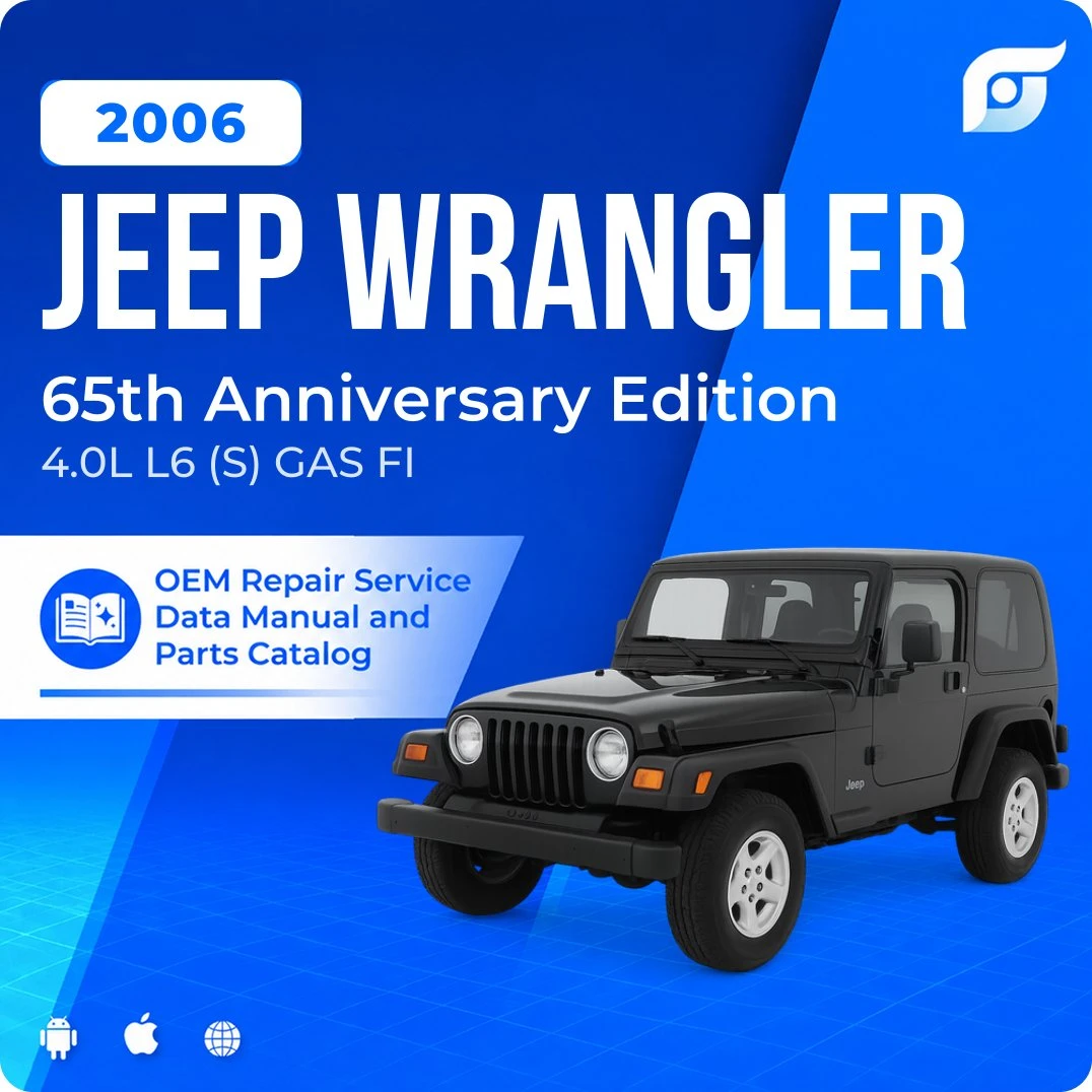2006 Jeep Wrangler 65th Anniversary Edition - OEM Repair Service Manual