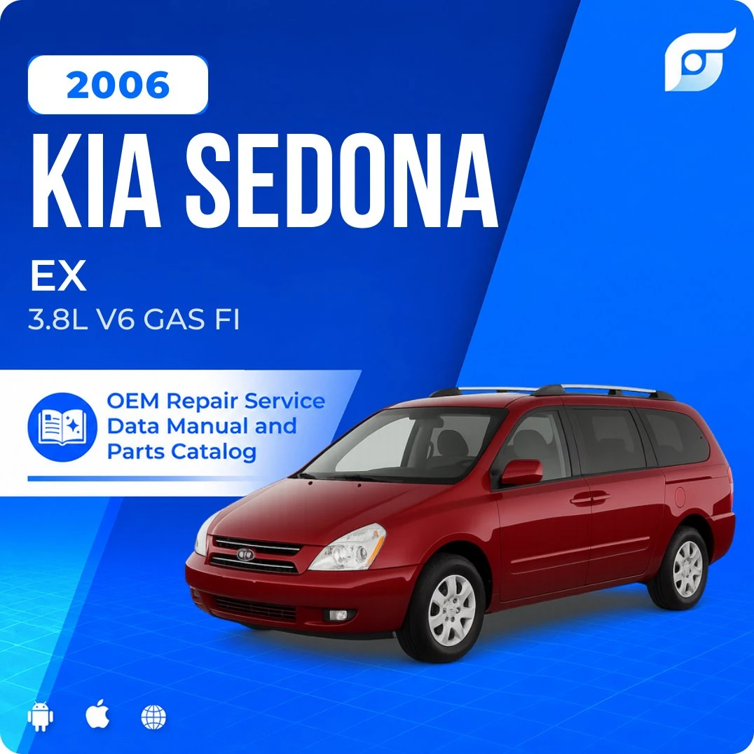 2006 Kia Sedona EX - OEM Repair Service Manual