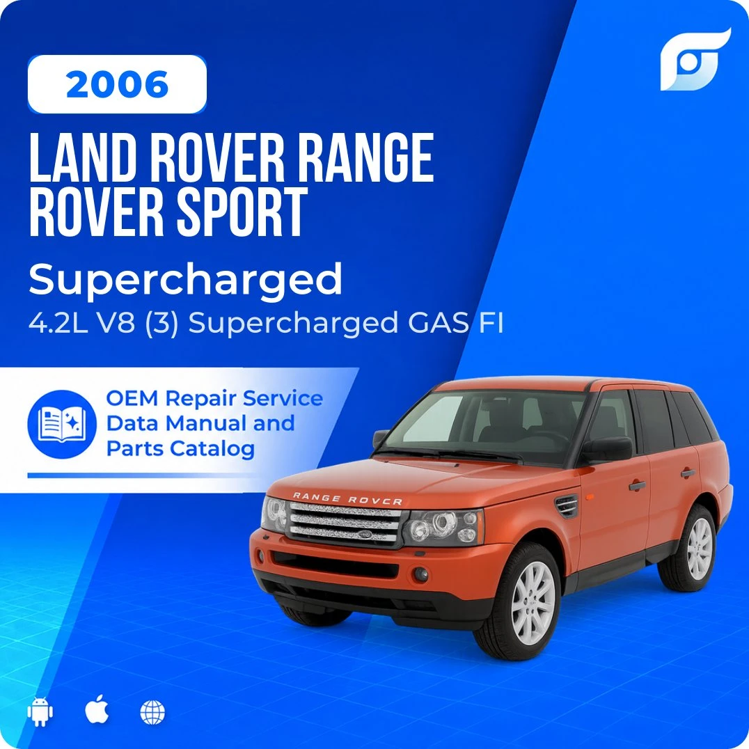 2006 Land Rover Range Rover Sport Supercharged - OEM Repair Service Manual