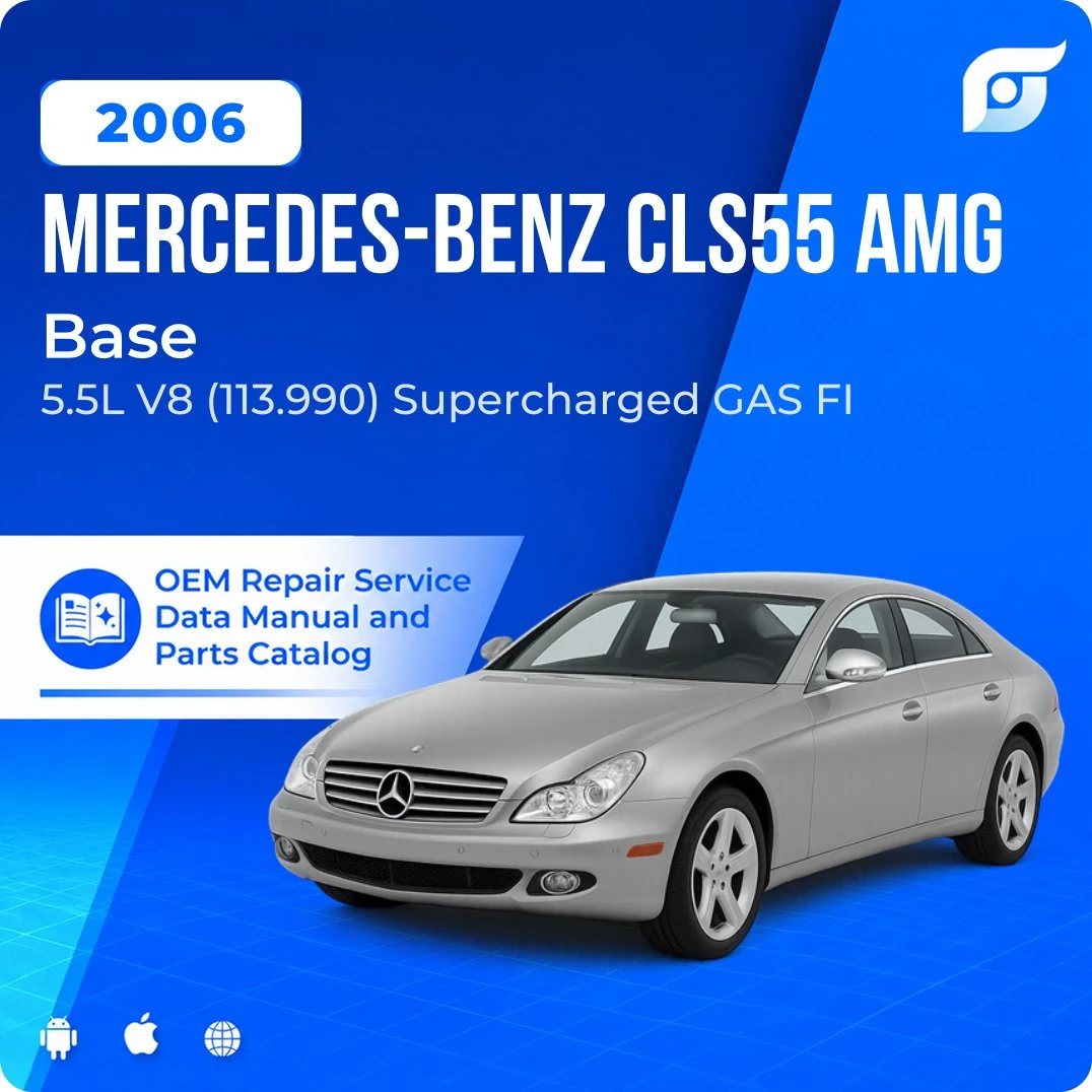 2006 Mercedes-Benz CLS55 AMG Base - OEM Repair Service Manual