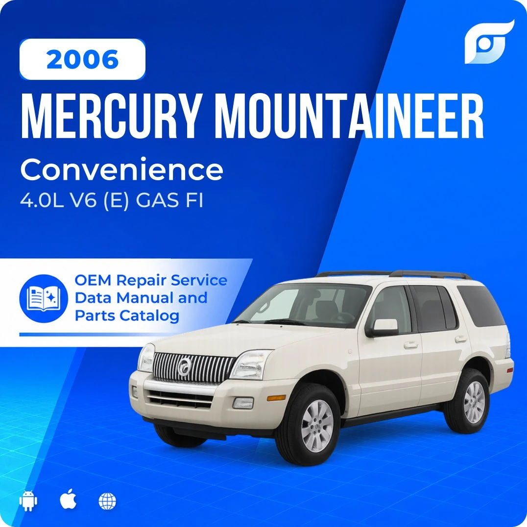 2006 Mercury Mountaineer Convenience - OEM Repair Service Manual