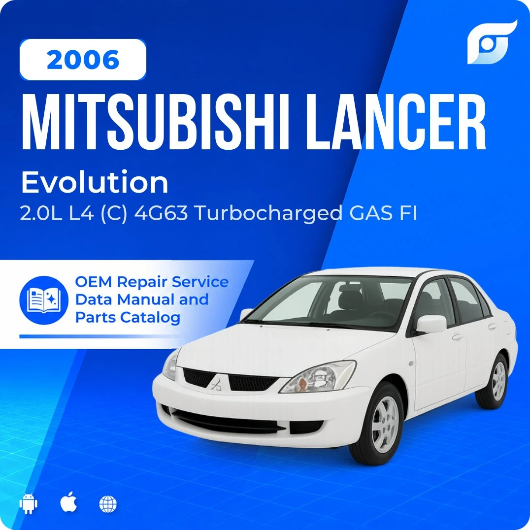 2006 Mitsubishi Lancer Evolution - OEM Repair Service Manual