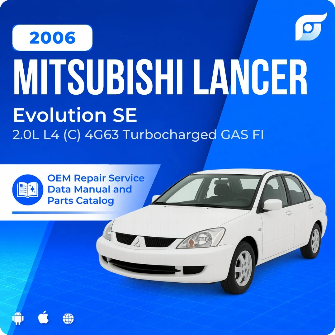 2006 Mitsubishi Lancer Evolution SE - OEM Repair Service Manual