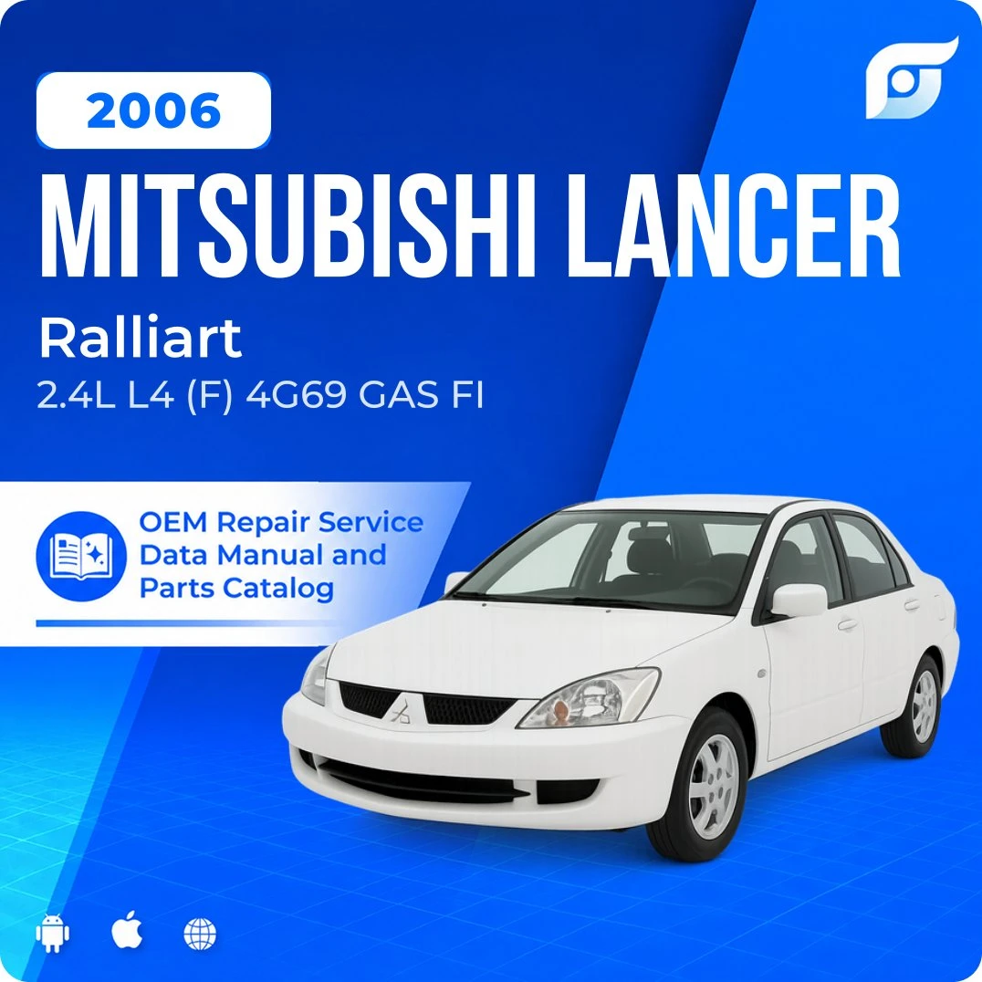2006 Mitsubishi Lancer Ralliart - OEM Repair Service Manual