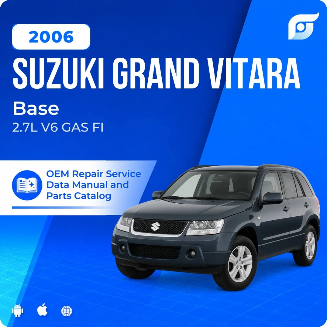 2006 Suzuki Grand Vitara Base - OEM Repair Service Manual