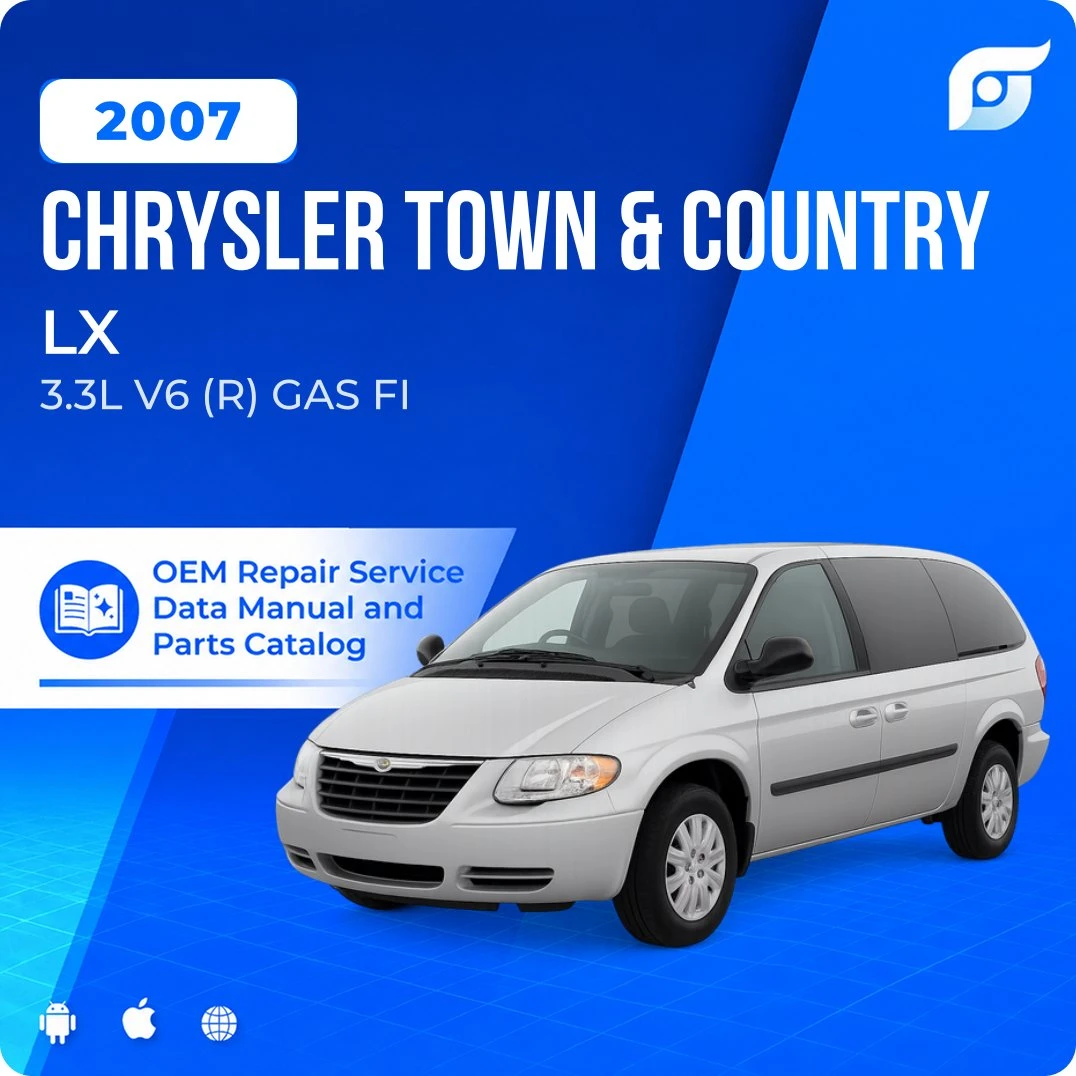2007 Chrysler Town & Country LX - OEM Repair Service Manual