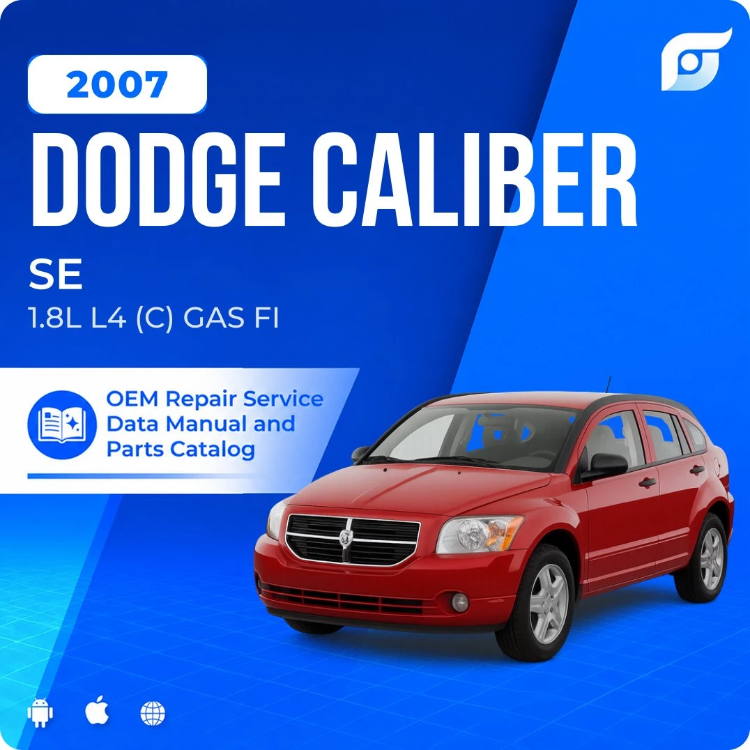 2007 Dodge Caliber SE - OEM Repair Service Manual