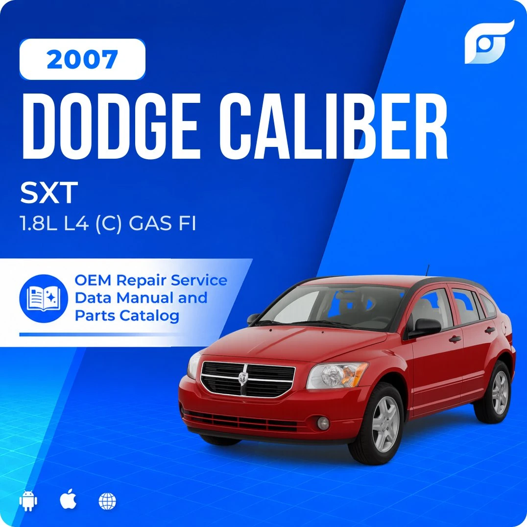 2007 Dodge Caliber SXT - OEM Repair Service Manual