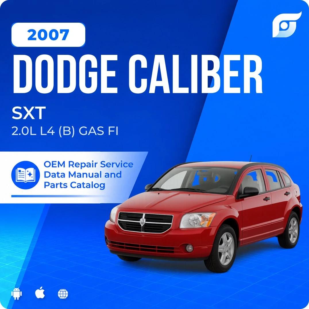 2007 Dodge Caliber SXT - OEM Repair Service Manual