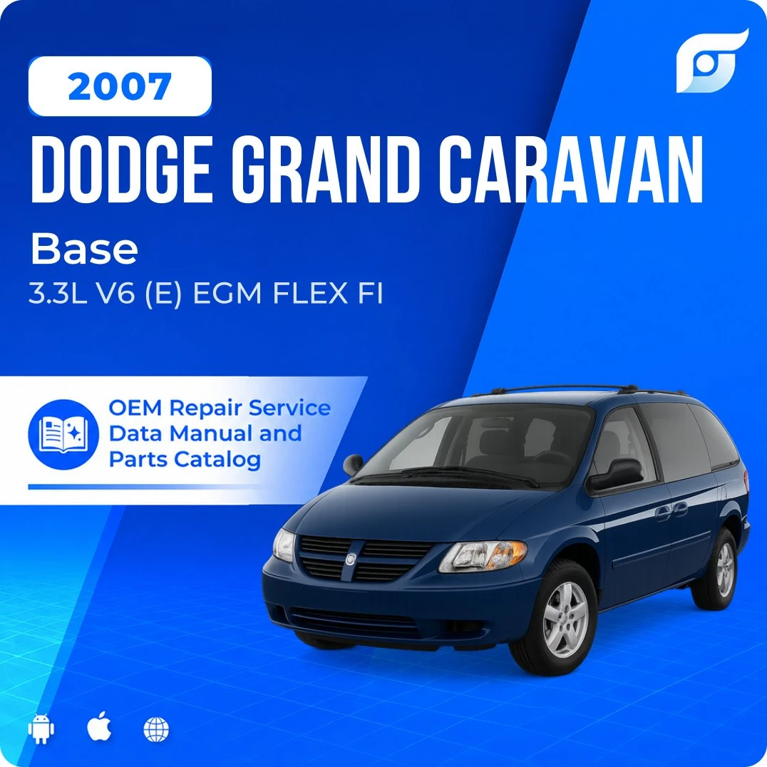 2007 Dodge Grand Caravan Base - OEM Repair Service Manual