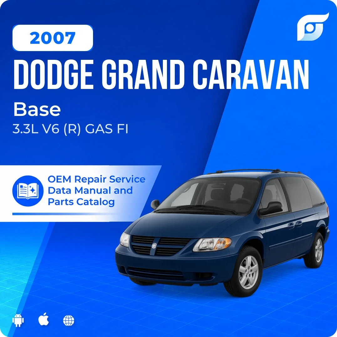 2007 Dodge Grand Caravan Base - OEM Repair Service Manual