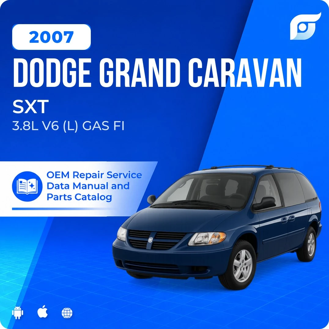 2007 Dodge Grand Caravan SXT - OEM Repair Service Manual
