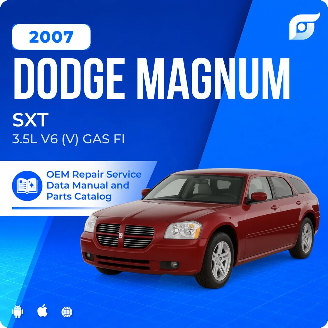 2007 Dodge Magnum SXT - OEM Repair Service Manual