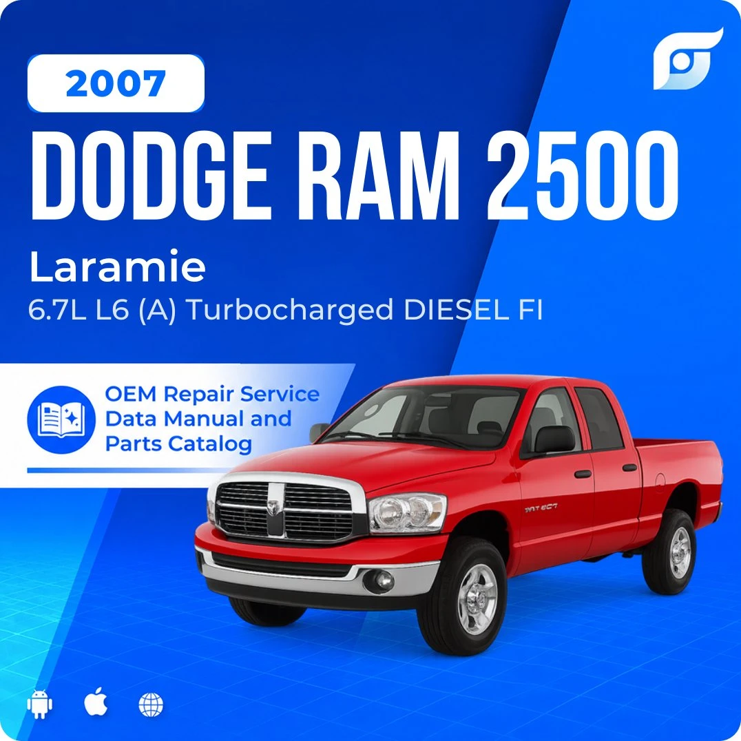 2007 Dodge Ram 2500 Laramie - OEM Repair Service Manual