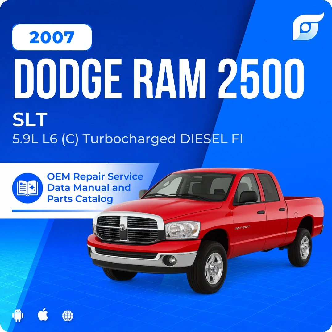 2007 Dodge Ram 2500 SLT - OEM Repair Service Manual