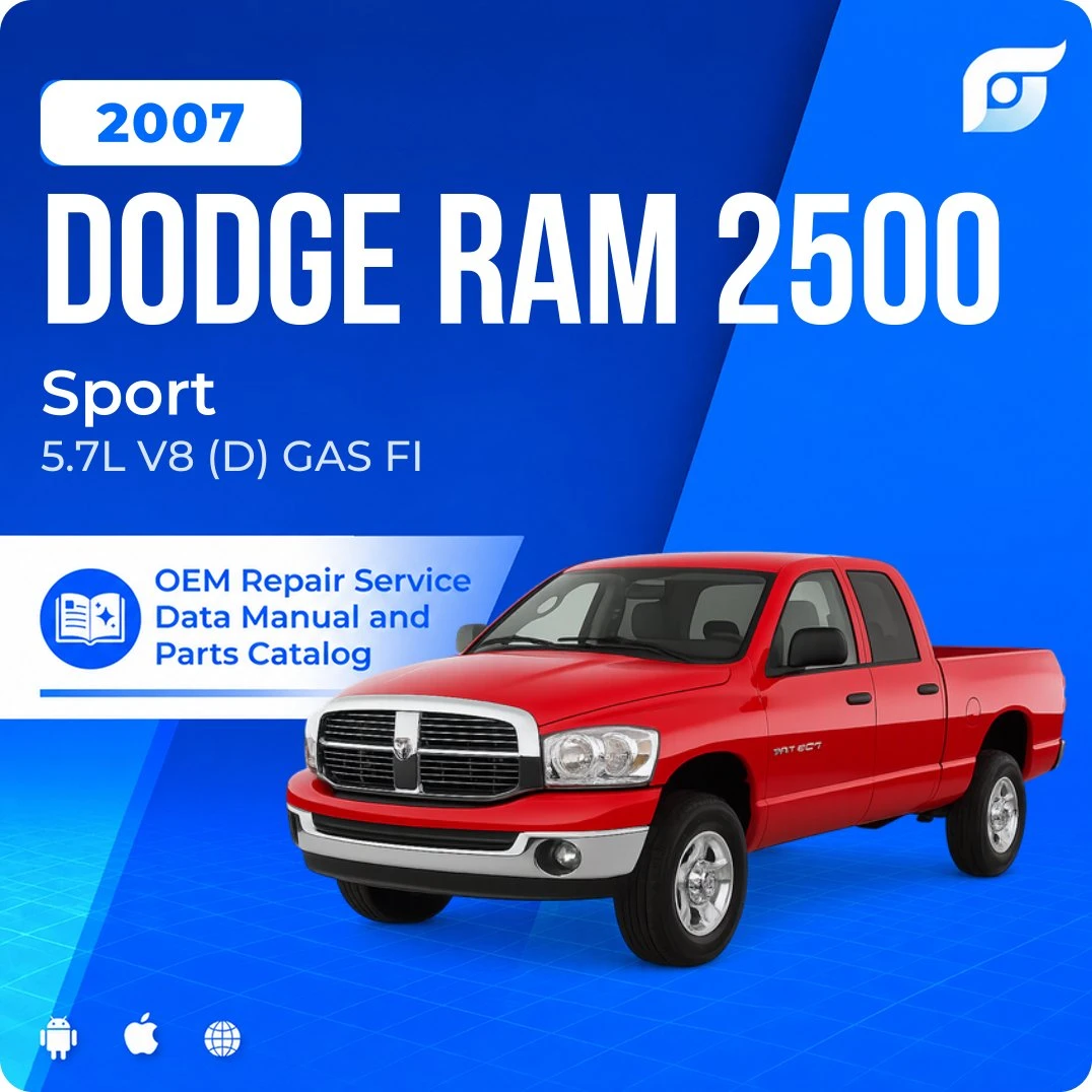 2007 Dodge Ram 2500 Sport - OEM Repair Service Manual