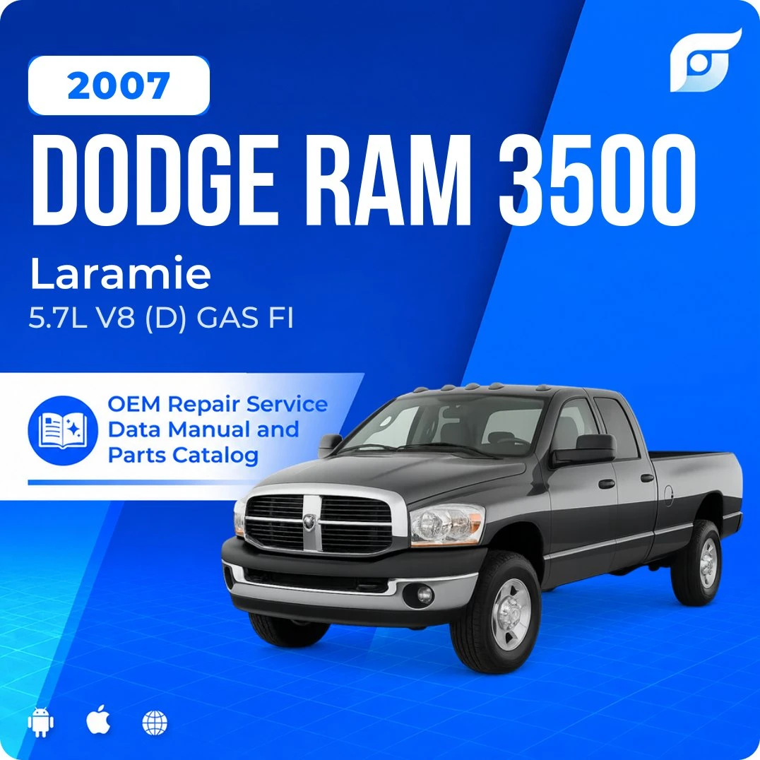 2007 Dodge Ram 3500 Laramie - OEM Repair Service Manual