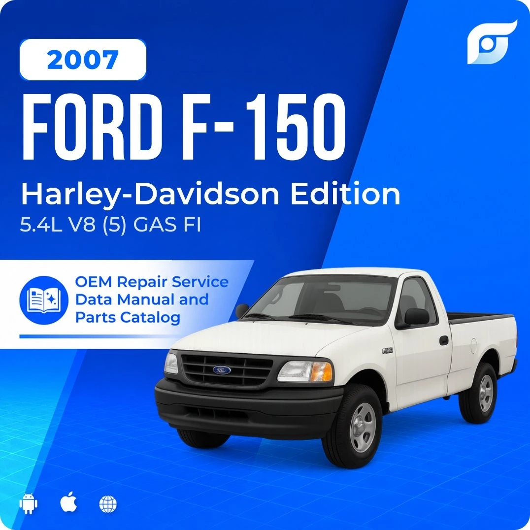 2007 Ford F-150 Harley-Davidson Edition - OEM Repair Service Manual
