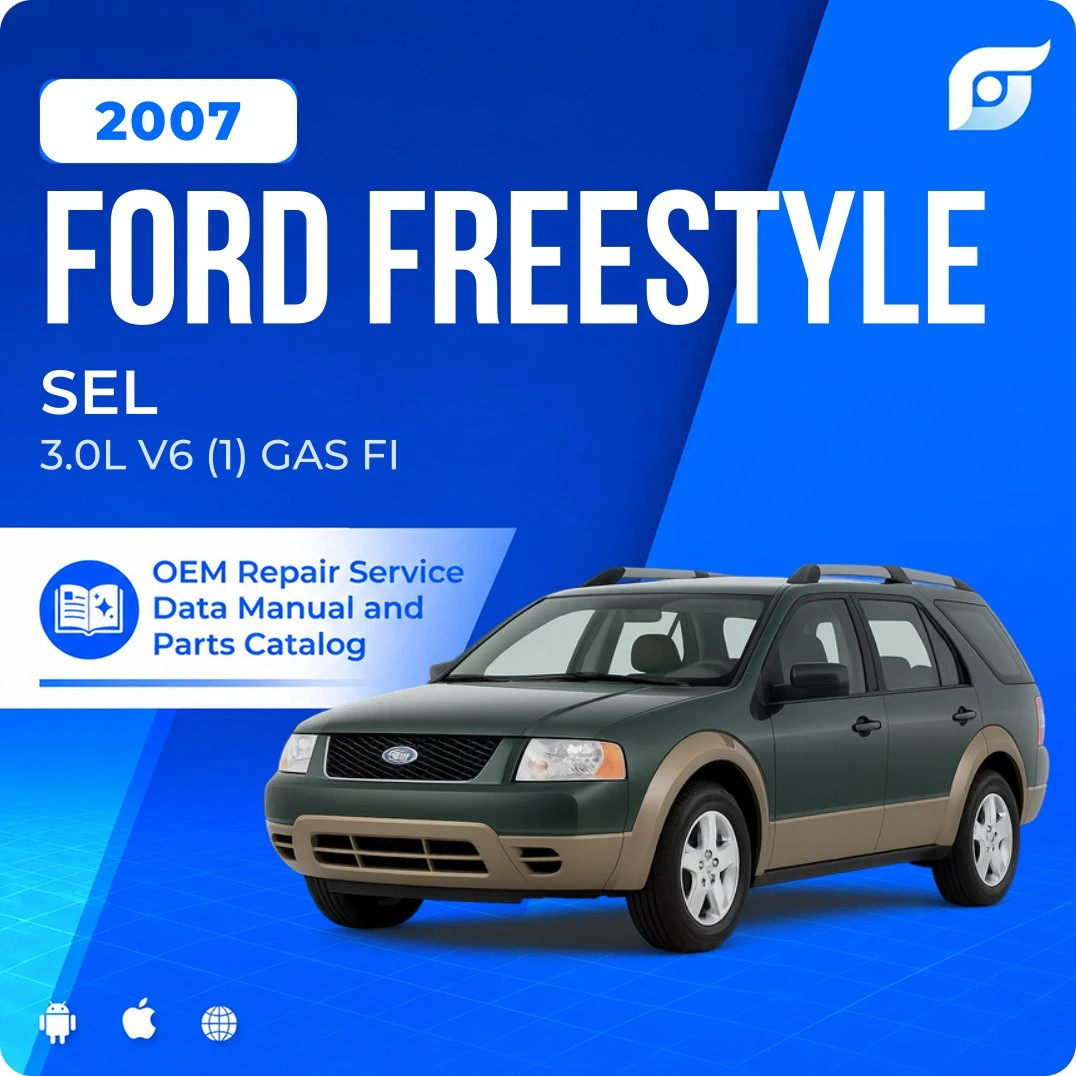 2007 Ford Freestyle SEL - OEM Repair Service Manual