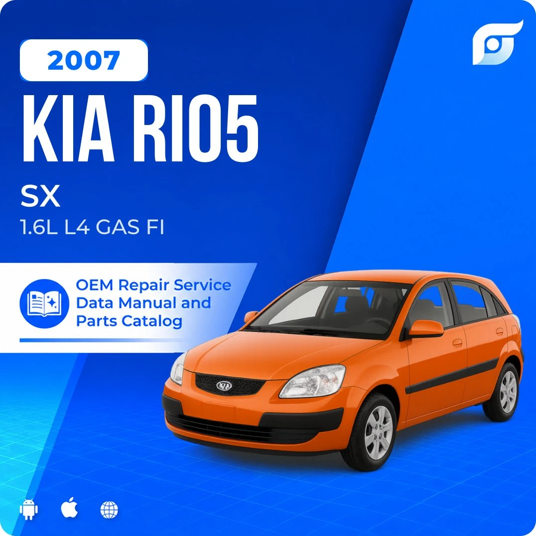 2007 Kia Rio5 SX - OEM Repair Service Manual
