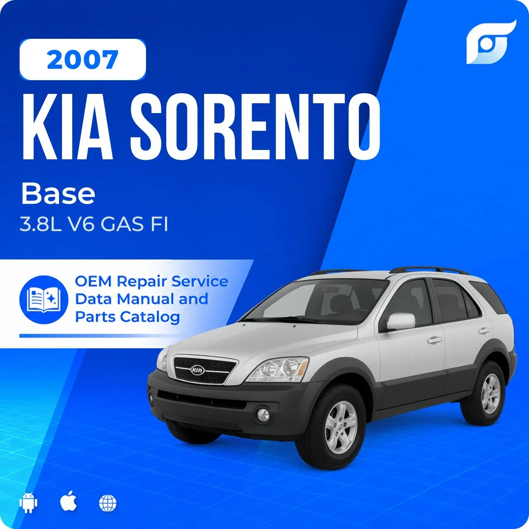 2007 Kia Sorento Base - OEM Repair Service Manual