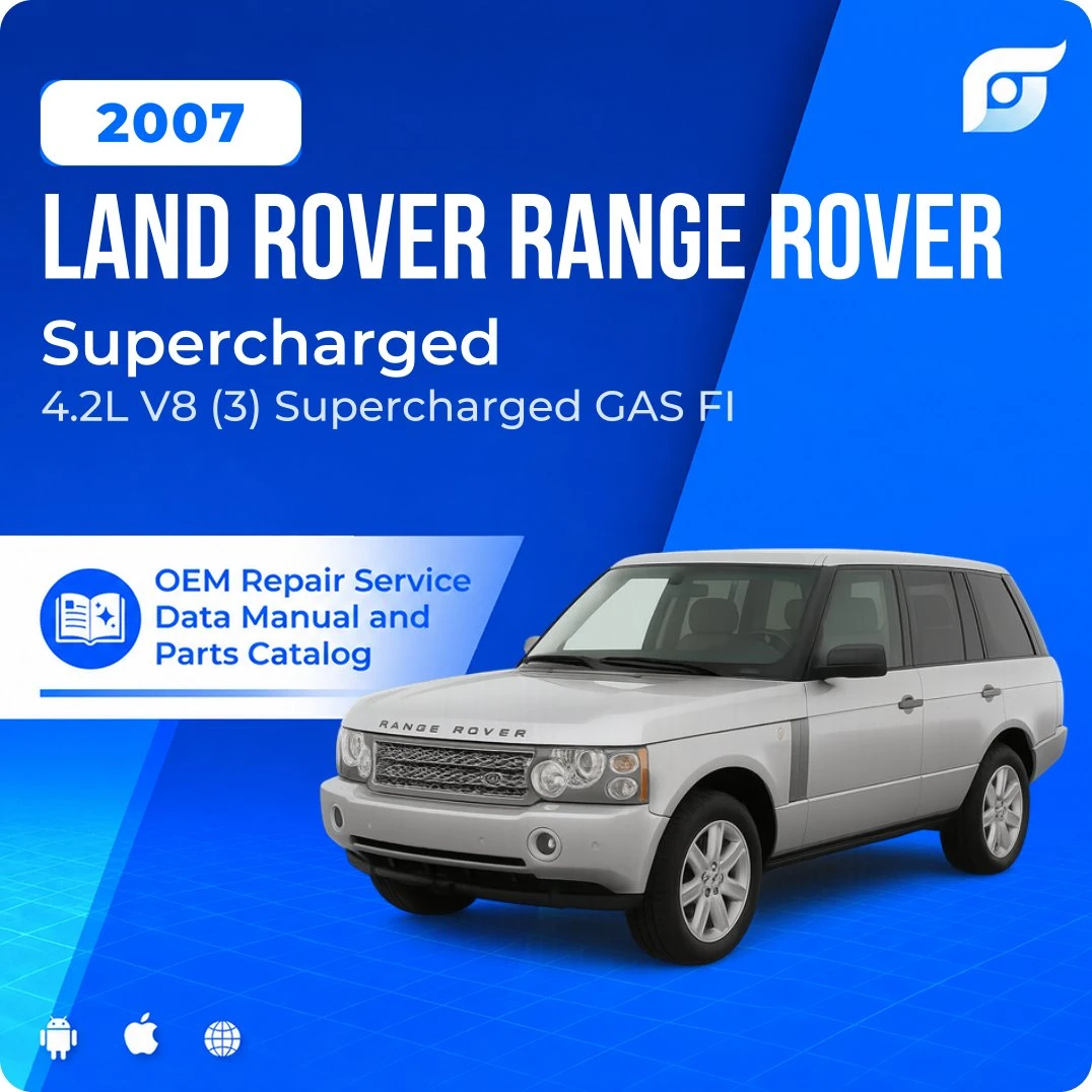 2007 Land Rover Range Rover Supercharged - OEM Repair Service Manual
