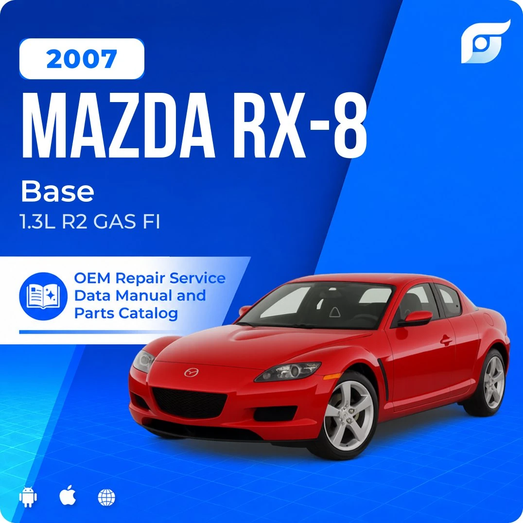 2007 Mazda RX-8 Base - OEM Repair Service Manual