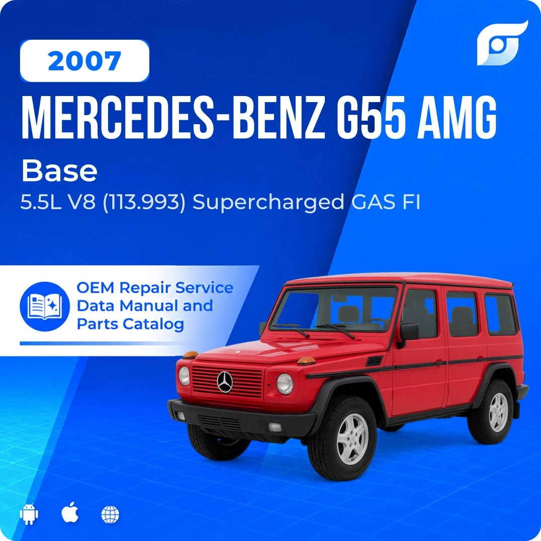 2007 Mercedes-Benz G55 AMG Base - OEM Repair Service Manual