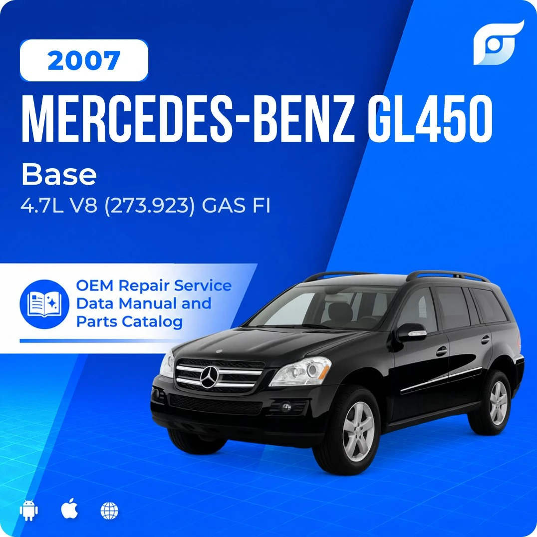 2007 Mercedes-Benz GL450 Base - OEM Repair Service Manual