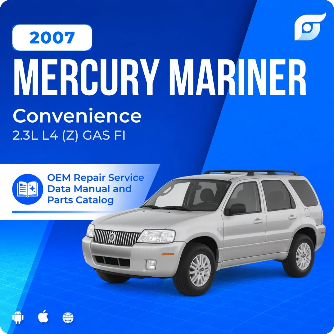 2007 Mercury Mariner Convenience - OEM Repair Service Manual