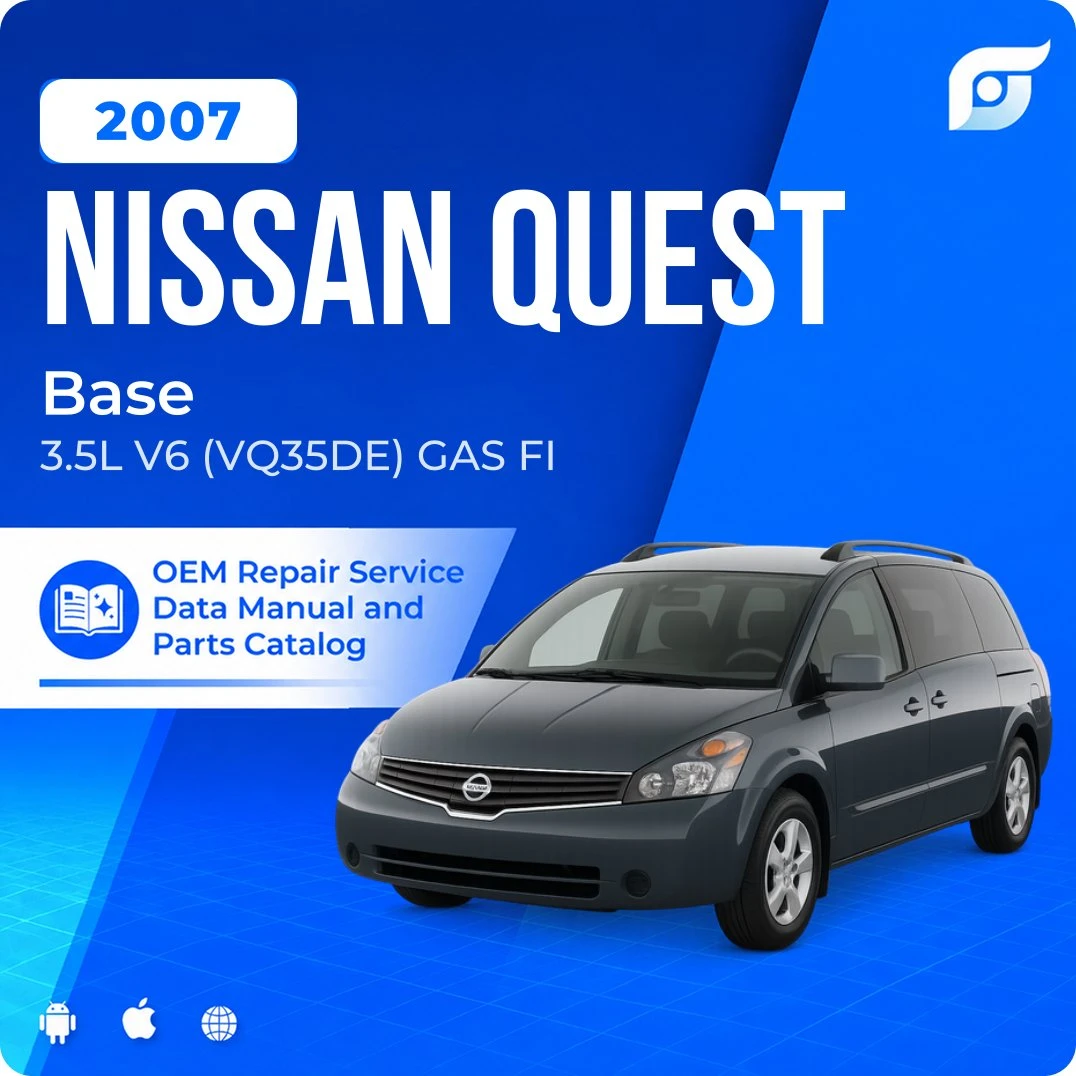 2007 Nissan Quest Base - OEM Repair Service Manual