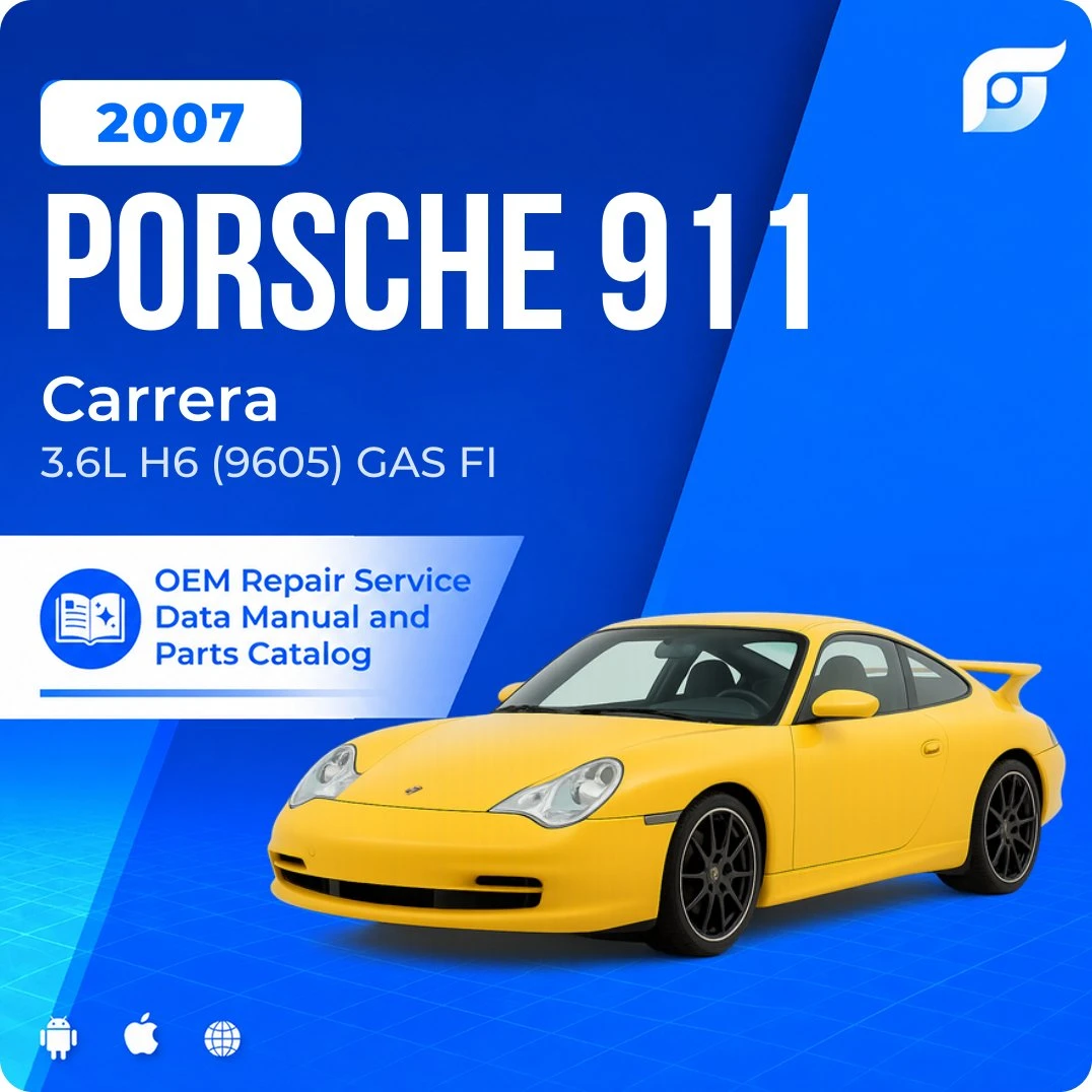 2007 Porsche 911 Carrera - OEM Repair Service Manual
