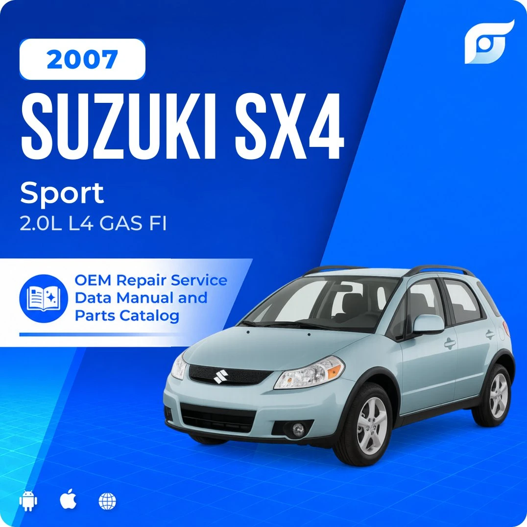 2007 Suzuki SX4 Sport - OEM Repair Service Manual