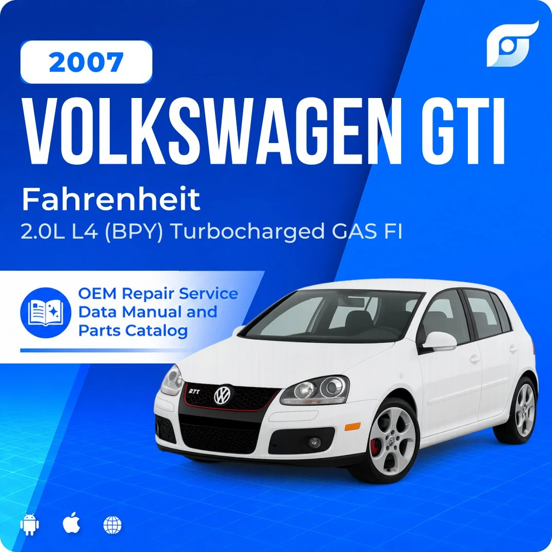 2007 Volkswagen GTI Fahrenheit - OEM Repair Service Manual