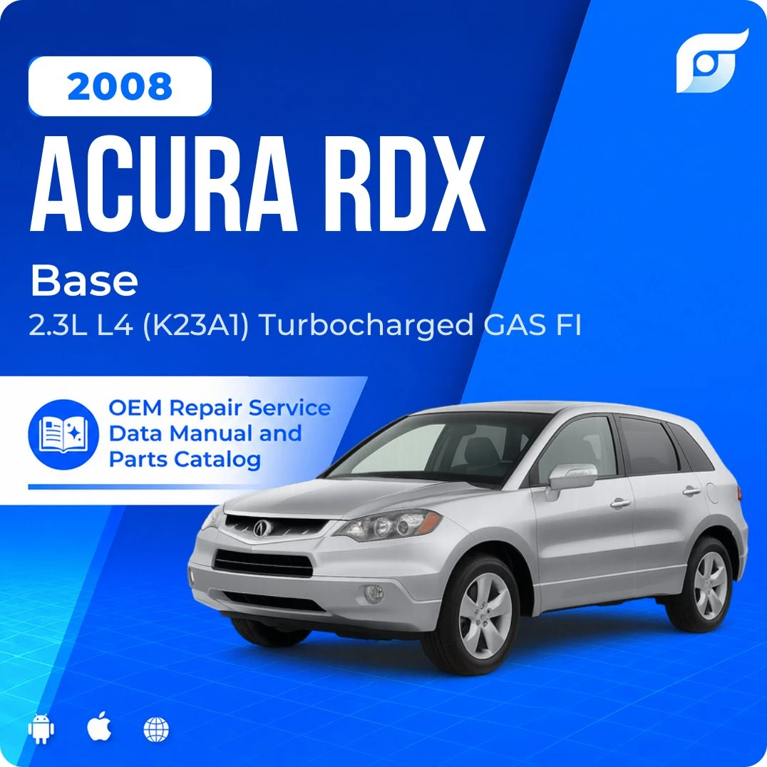2008 Acura RDX Base - OEM Repair Service Manual