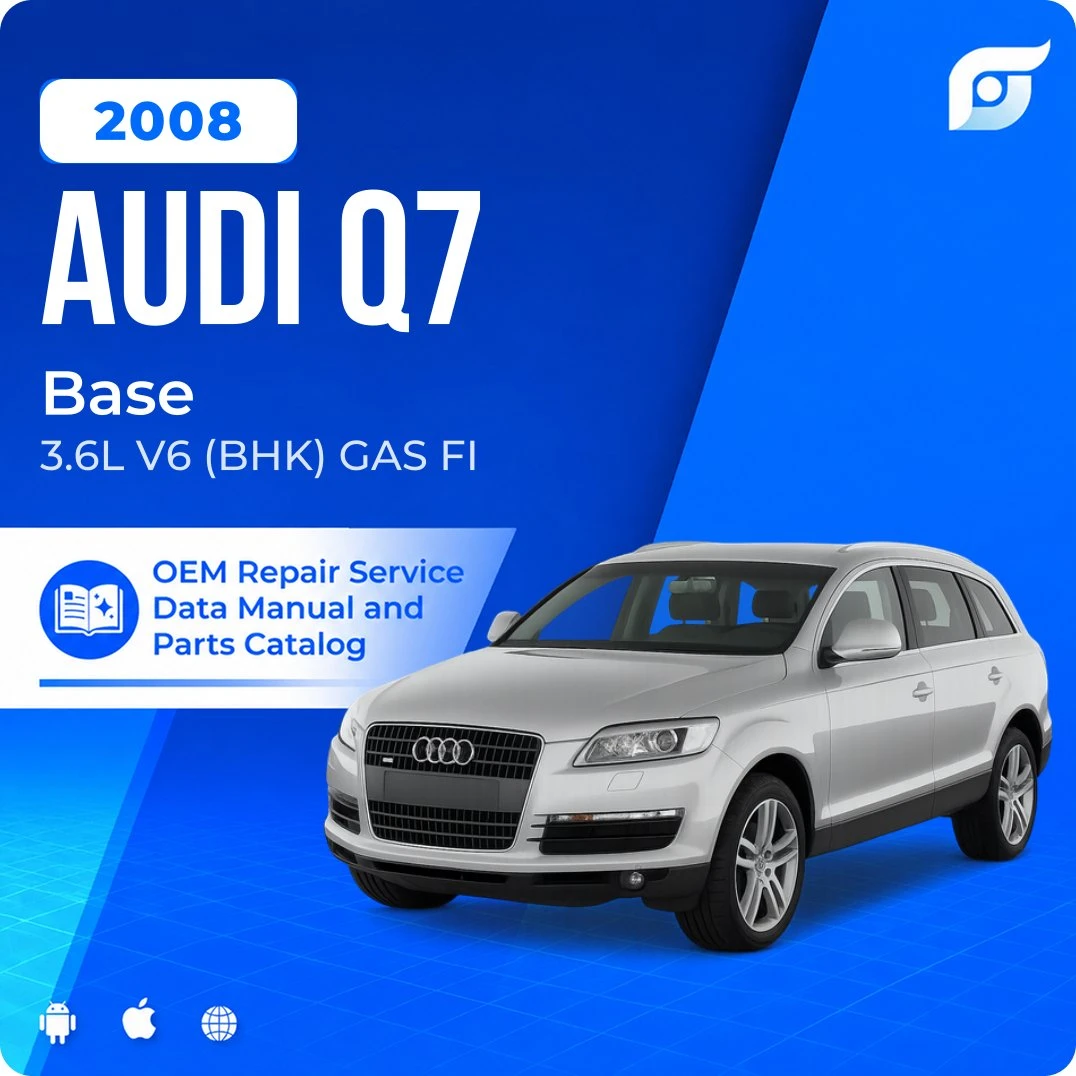 2008 Audi Q7 Base - OEM Repair Service Manual